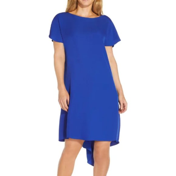 Adrianna Papell Blue Midi Dress 2P - Picture 15 of 15